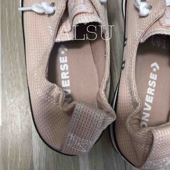 NWT Converse Ctas Shoreline Slip Particle Beige W - Picture 5 of 8